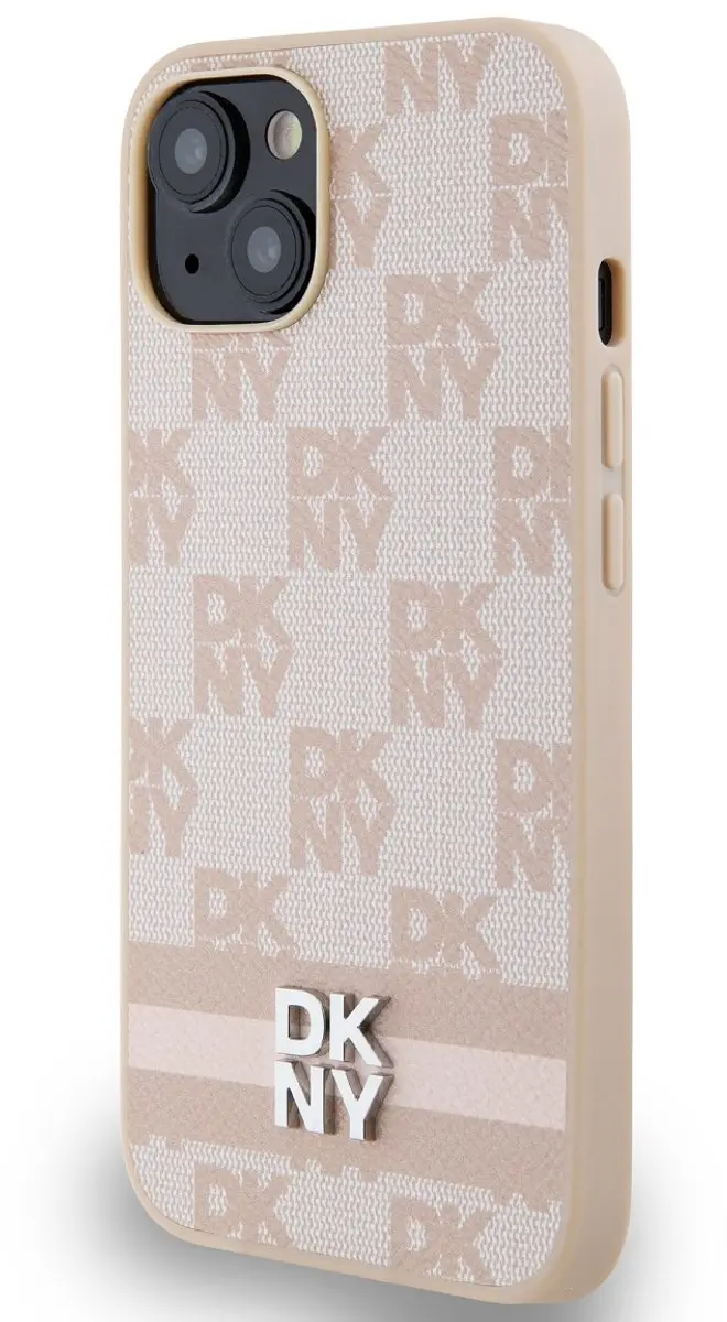 DKNY Checkered Roze Hoesje iPhone 14 DKHCP14SPCPTSSP - afbeelding 6 van 6
