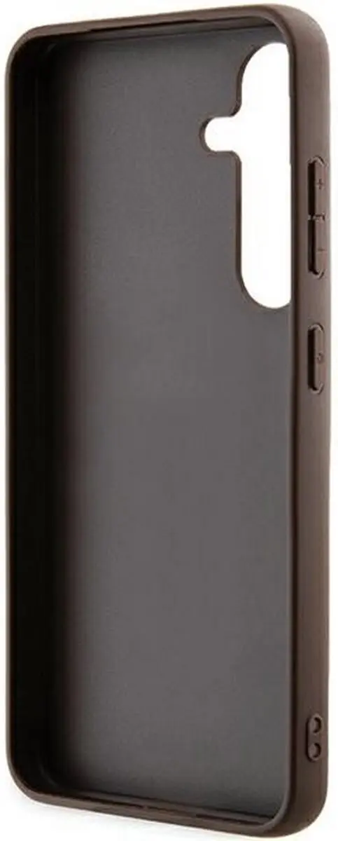 GUESS 4G Metal Logo Back Case - Samsung Galaxy A55 - Bruin