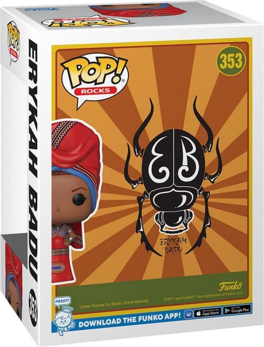 Funko Pop! Erykah Badu Figuur #353