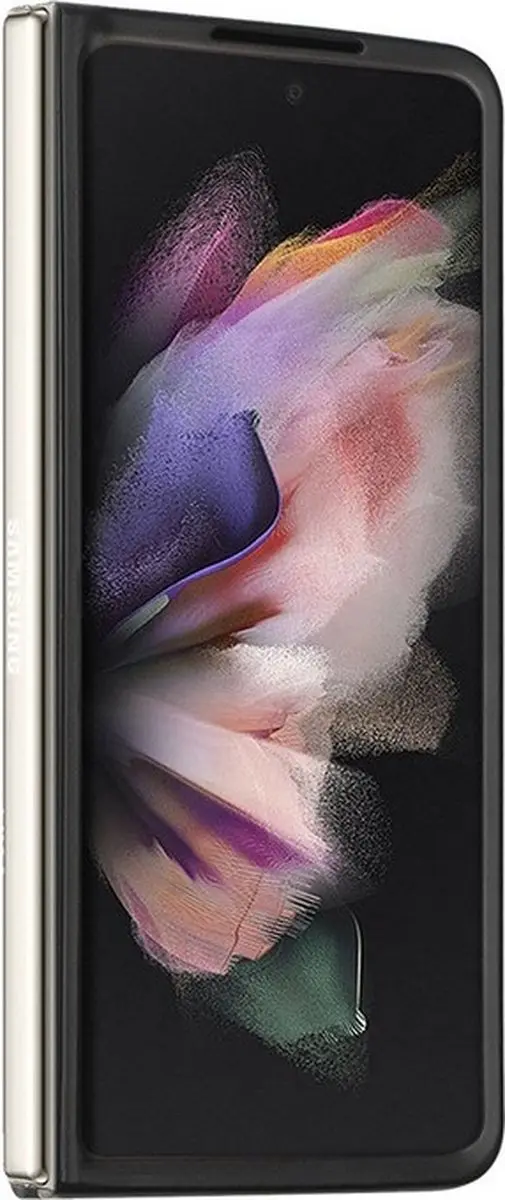 GUESS Glitter Back Case Samsung Galaxy Z Fold 5 - Zwart