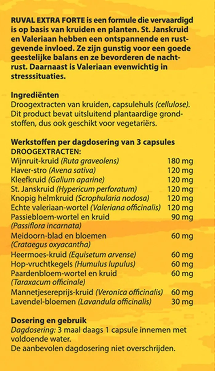 Bloem Ruval Extra - 100 Capsules