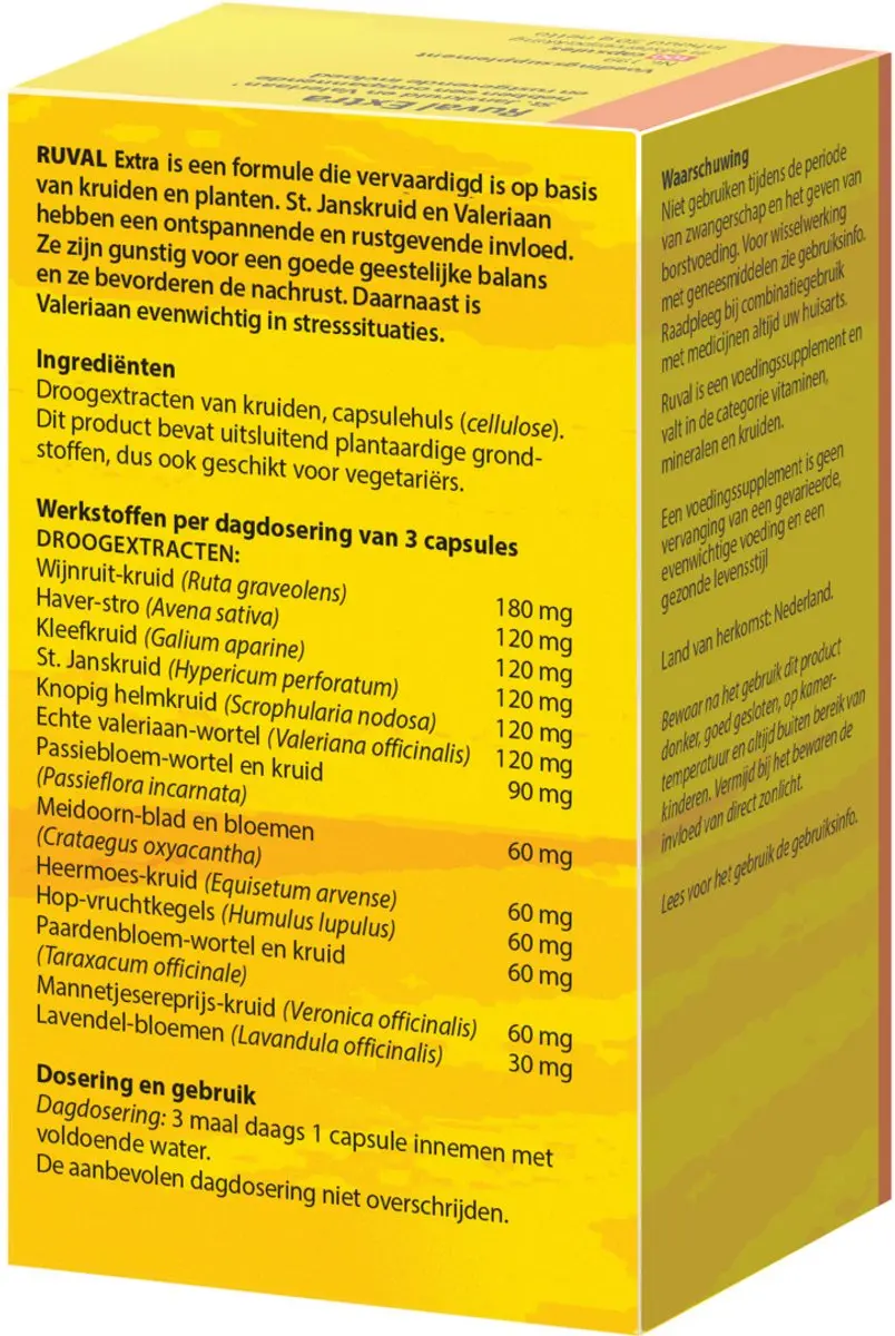 Bloem Ruval Extra - 100 Capsules