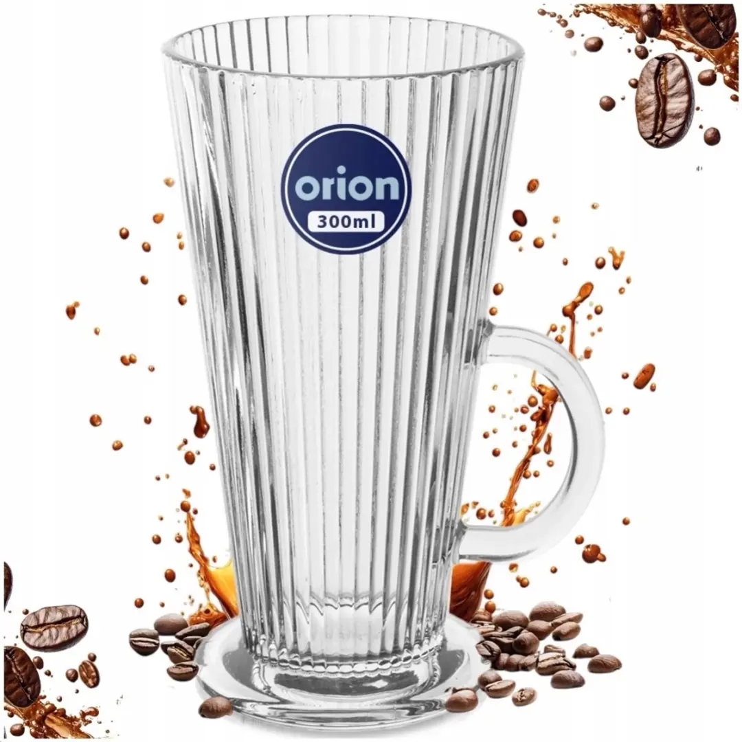 Orion Latte Macchiato Glas 300ml - Transparant