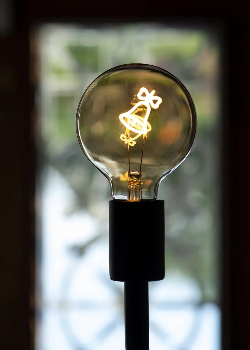 Bailey LED Bol E27 2W - Warm wit 1800K - Ø9.5cm