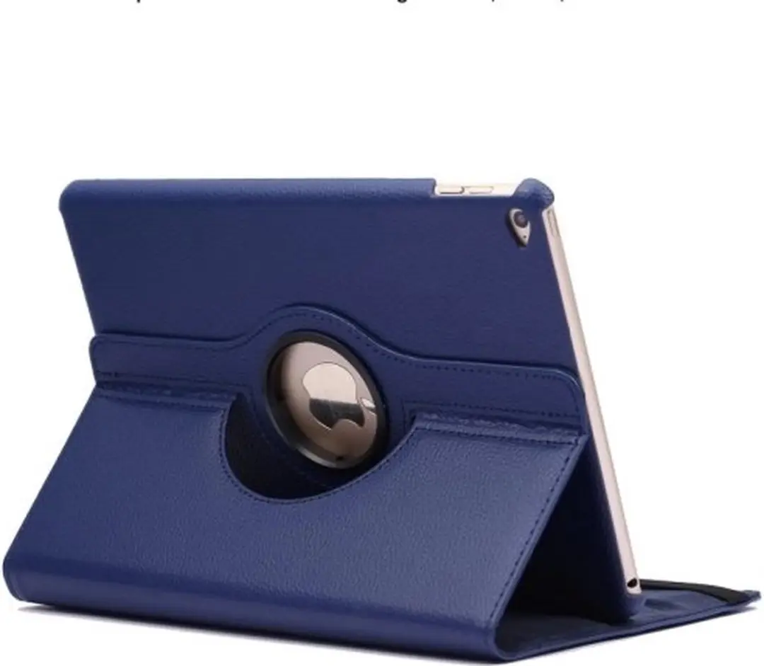 Fonu 360 Boekmodel Hoes iPad Air 2 2014 - 9.7 inch - Donkerblauw