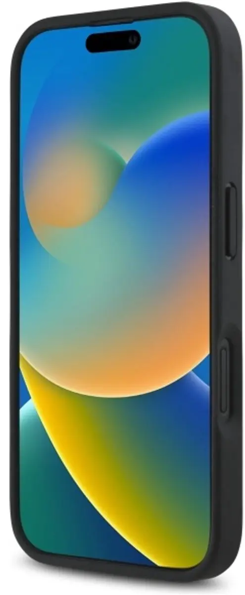 DKNY Backcover iPhone 16 - MagSafe - Zwart