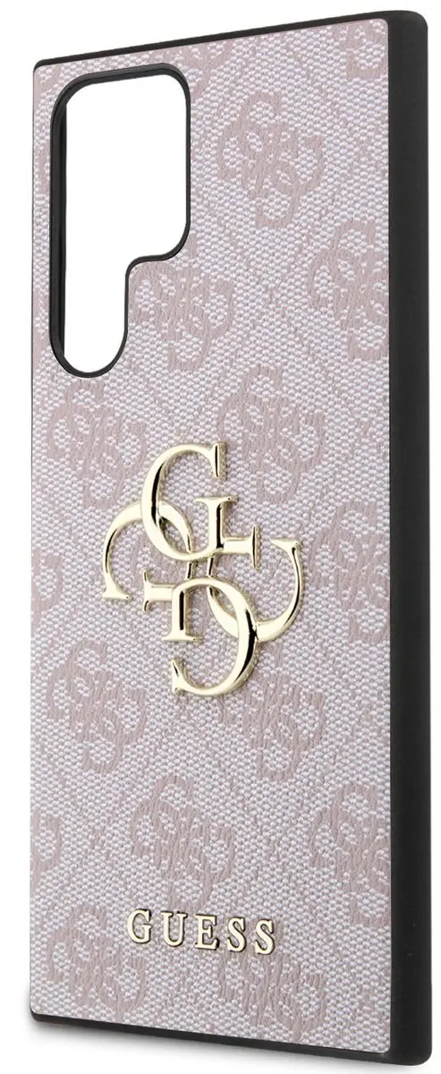 GUESS 4G Metal Logo Back Case GUHCS24L4GMGPI - Roze