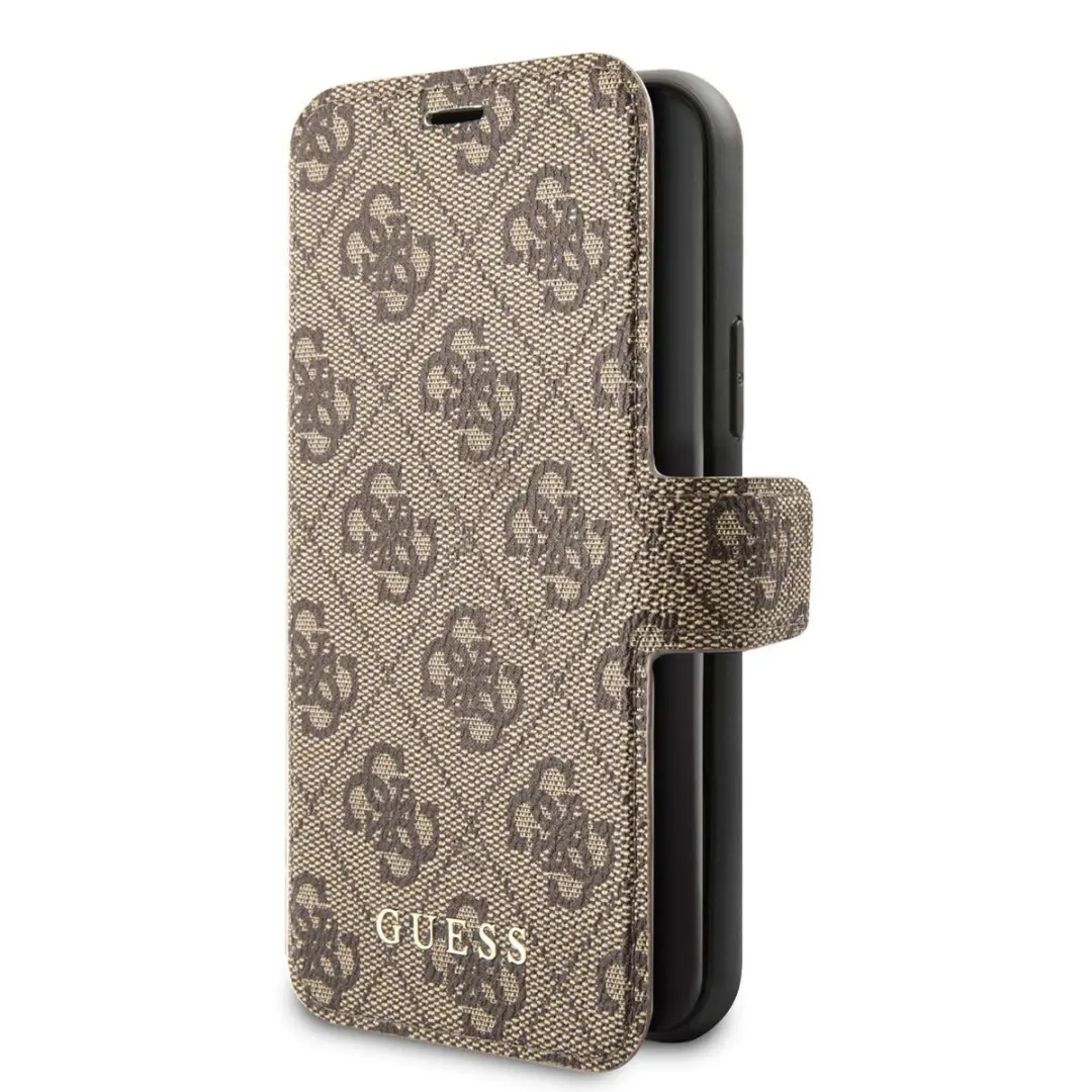 GUESS iPhone 11 Pro Max Bookcase Hoesje S212-1 - Bruin