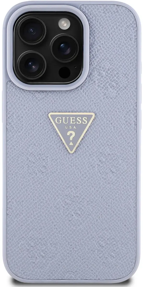 GUESS Telefoonhoesje iPhone 16 Pro Max - Paars