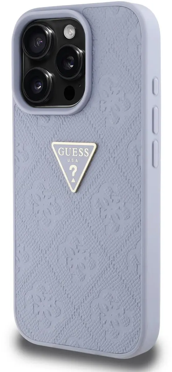 GUESS Telefoonhoesje iPhone 16 Pro Max - Paars
