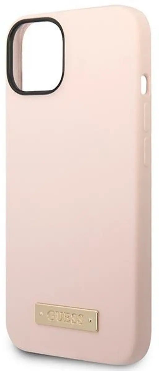 GUESS Silicone Back Case - iPhone 14 Plus - Roze - afbeelding 6 van 6