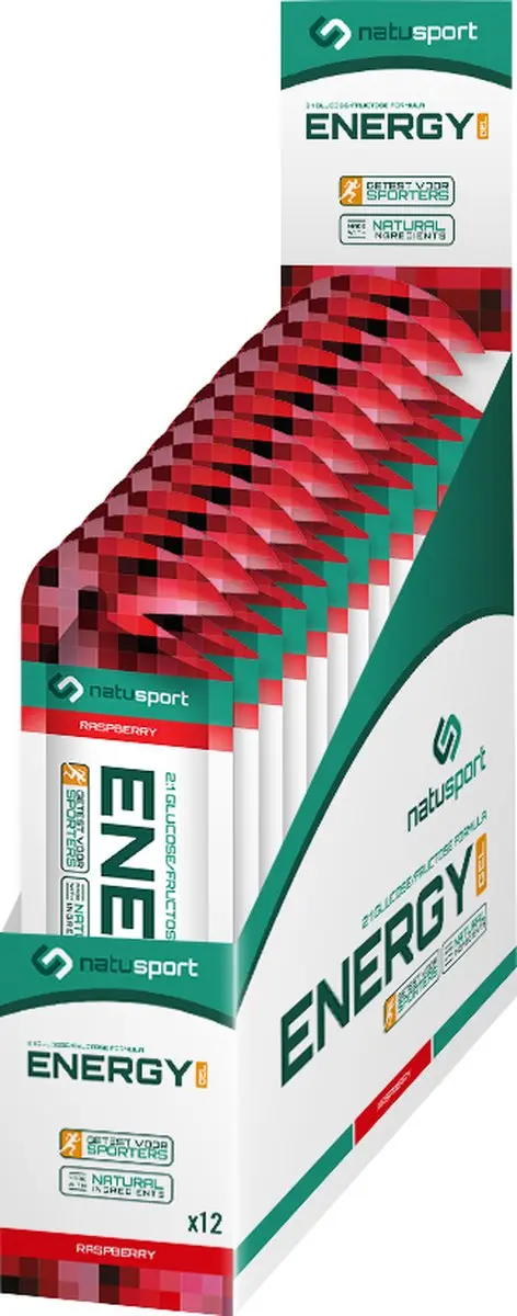 Natusport Energy Gel Raspberry