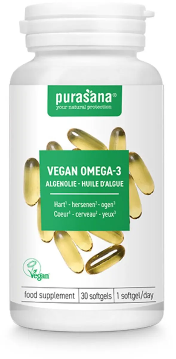 Purasana Vegan Omega-3 30 Softgels