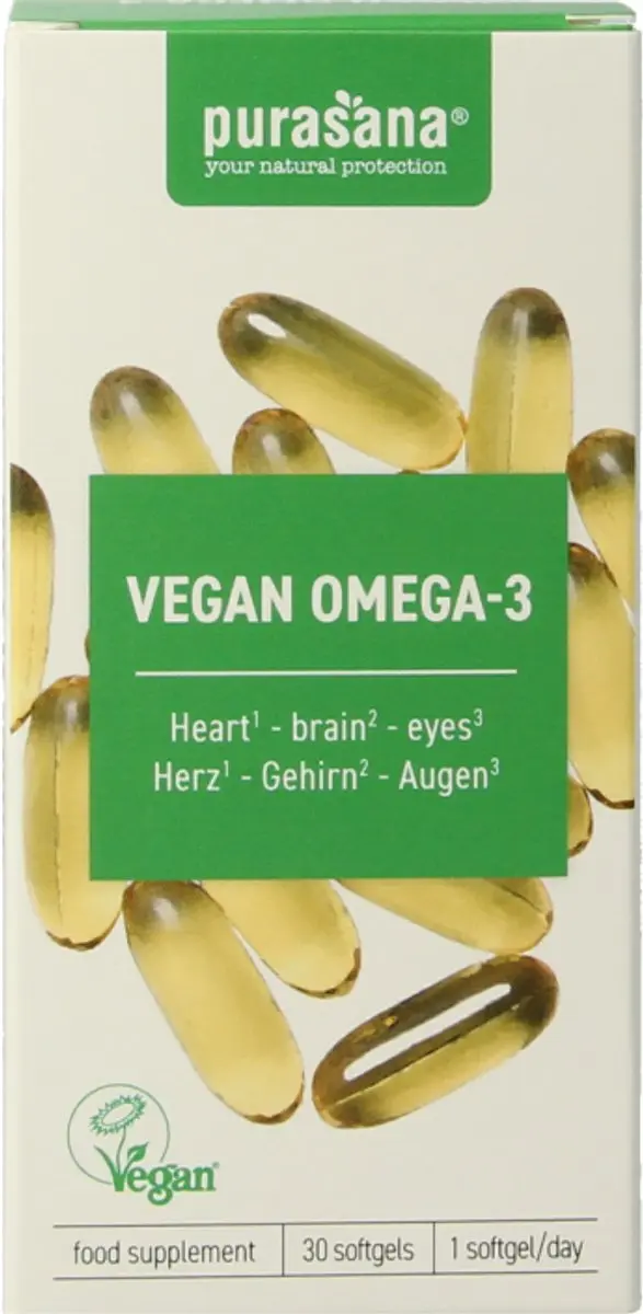 Purasana Vegan Omega-3 30 Softgels