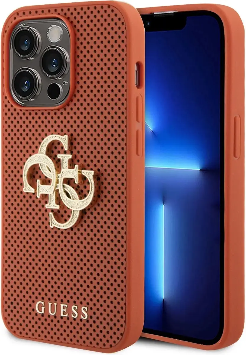 GUESS Perforated PU Leather Hoesje
