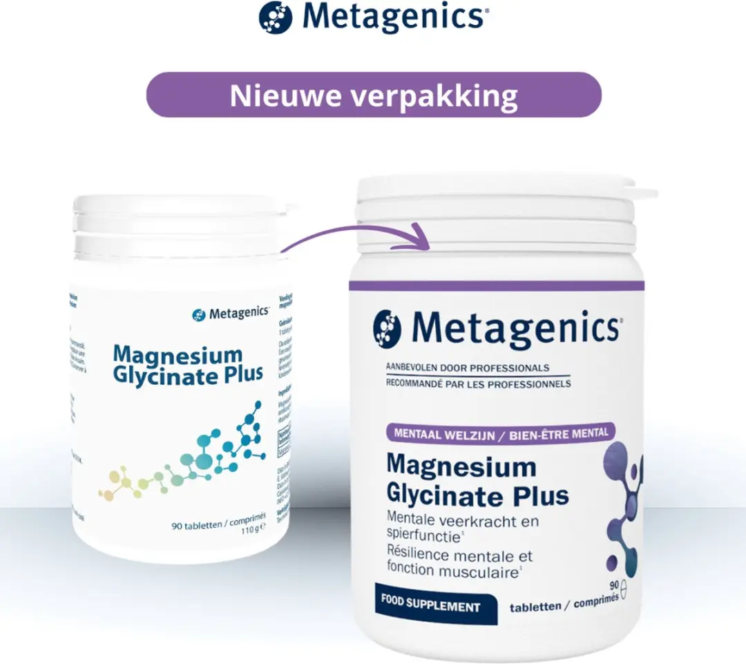 Metagenics Magnesium Glycinate Plus 90 Tabletten - 140g
