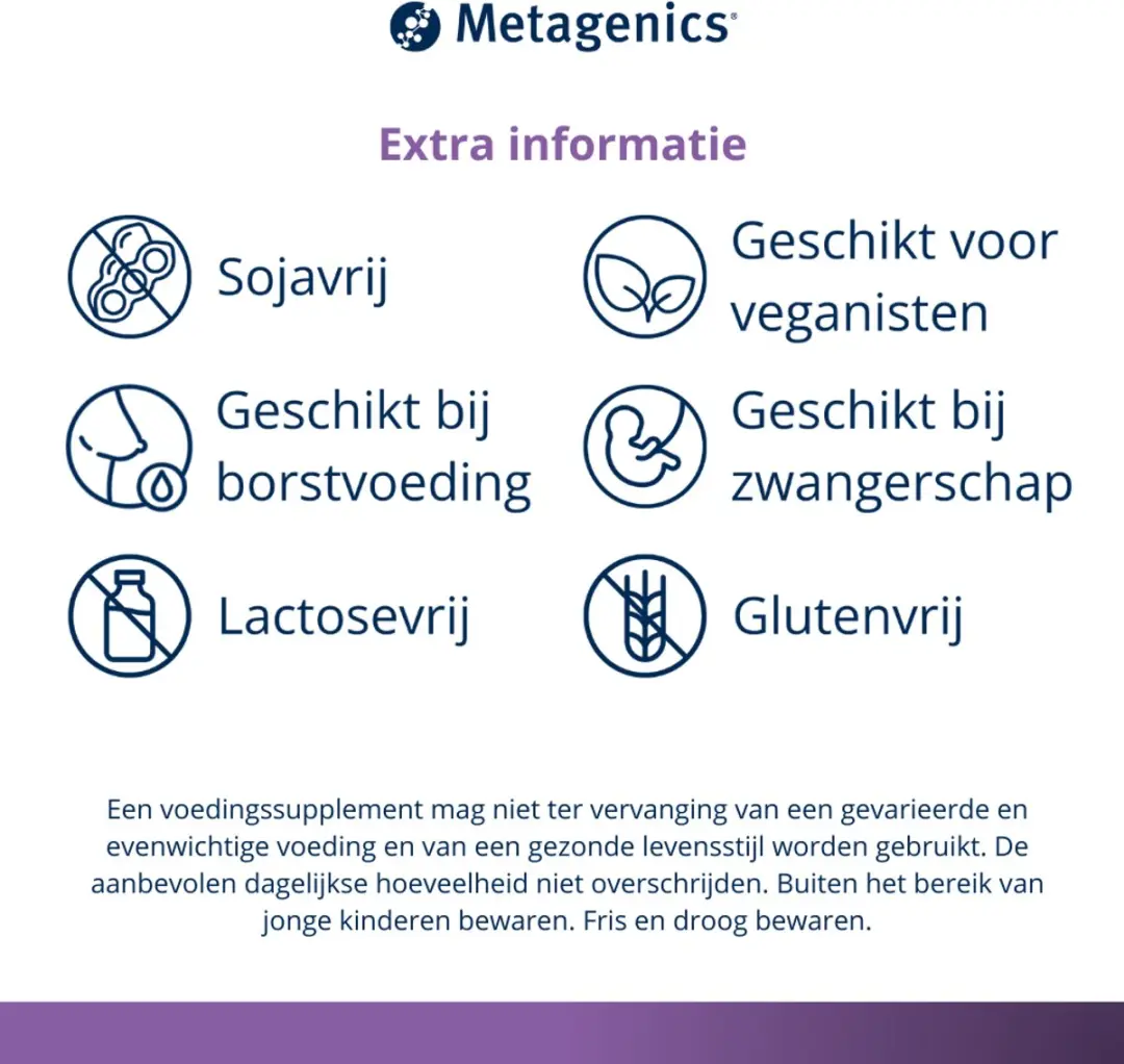 Metagenics Magnesium Glycinate Plus 90 Tabletten - 140g