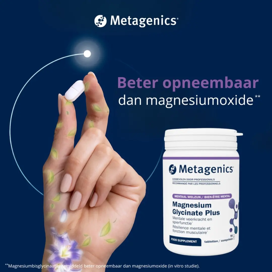 Metagenics Magnesium Glycinate Plus 90 Tabletten - 140g