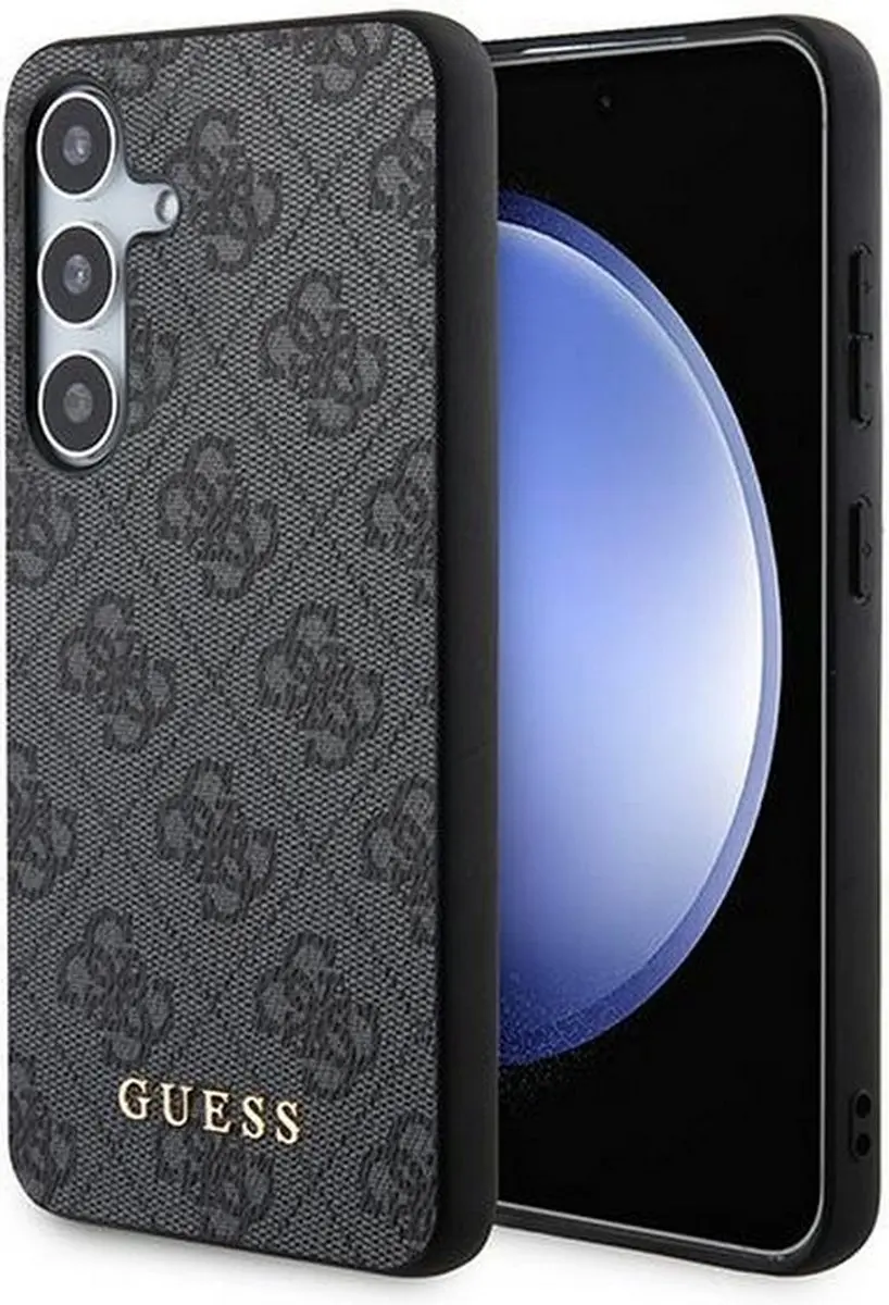 GUESS Back Cover A55 Grijs - GUOHCSA55G4GFGR