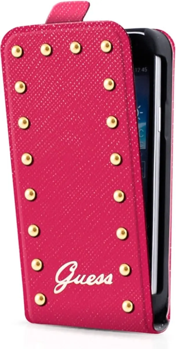 GUESS Studded Flip Case iPhone 5/5s - Paars - afbeelding 6 van 6