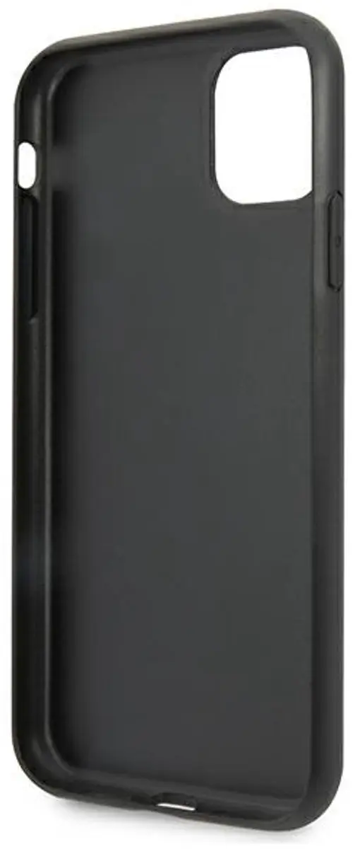 GUESS iPhone 11/XR Backcase - Effen Bruin Kunstleer