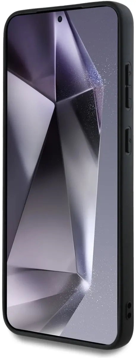 Guess 4G Ring Cirkel Logo Hoesje - Samsung Galaxy S25 Plus - Bruin