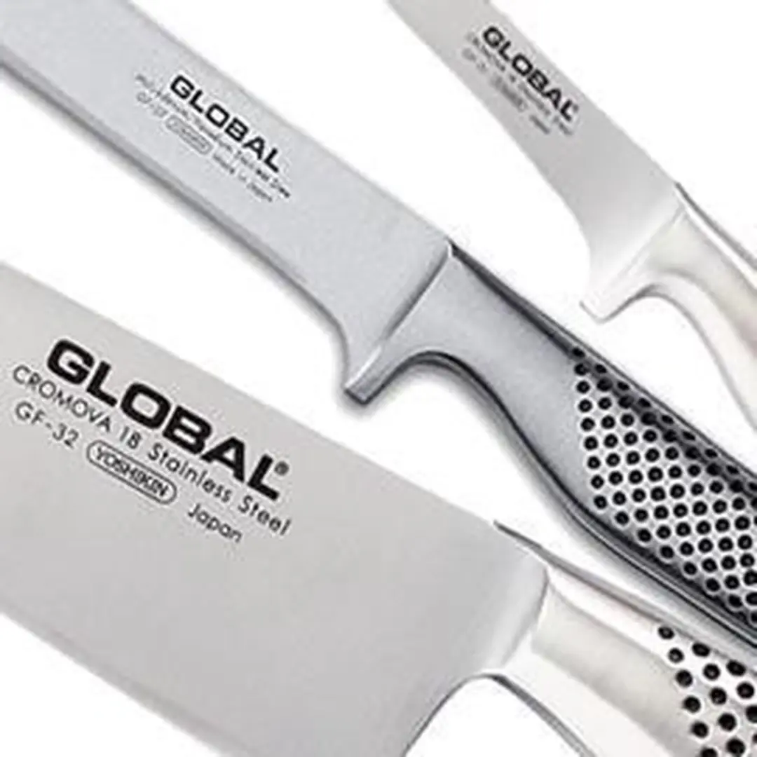 Global GF34 Koksmes 27cm - Zilver