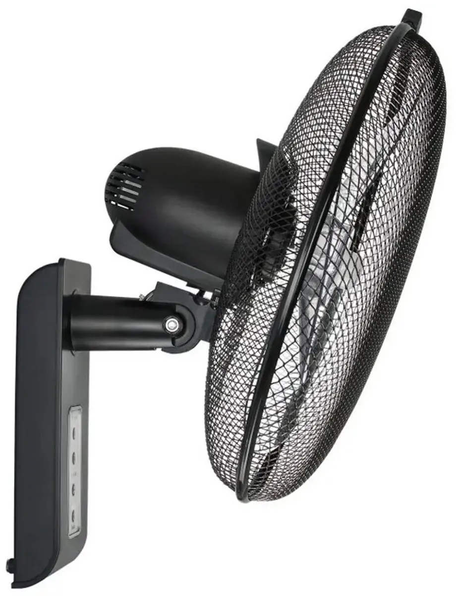 Casafan Greyhound WV 45 FB Wandventilator - 45cm - 3 Snelheden - Zwart