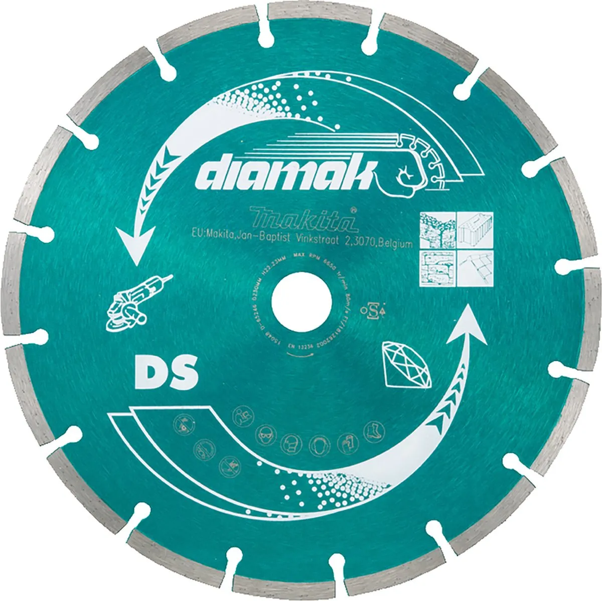 Makita D-61145 Diamantschijf 230mm - Steen/Beton