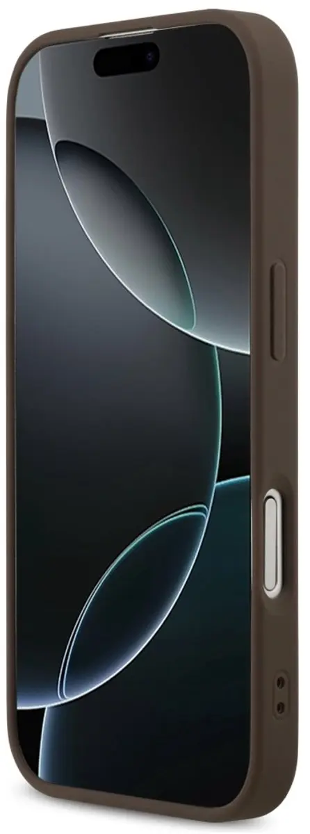 GUESS Hoesje iPhone 17 - MagSafe Bruin