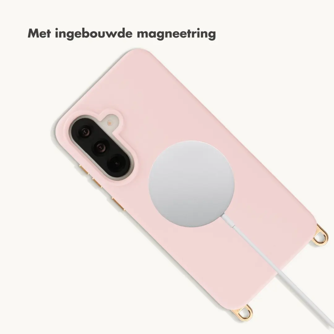 Selencia Hoesje Sorbet Pink - MagSafe voor Samsung Galaxy A36/A56 - afbeelding 6 van 6