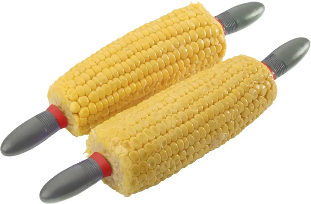 Westmark Maiskolfhouders 4 Stuks - 7,5cm - Zwart