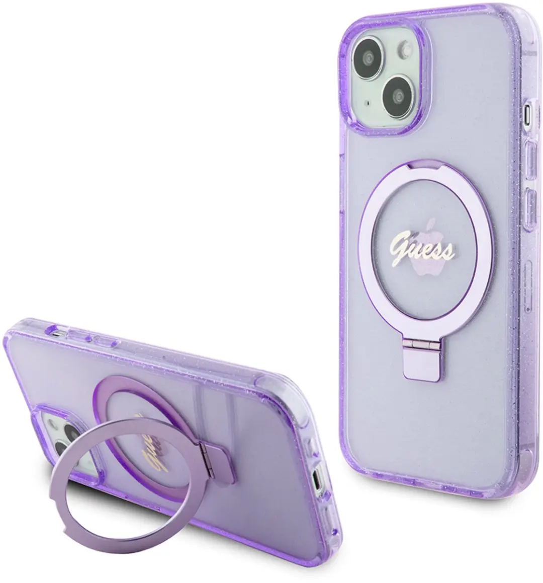 GUESS Ring Glitter Back Case