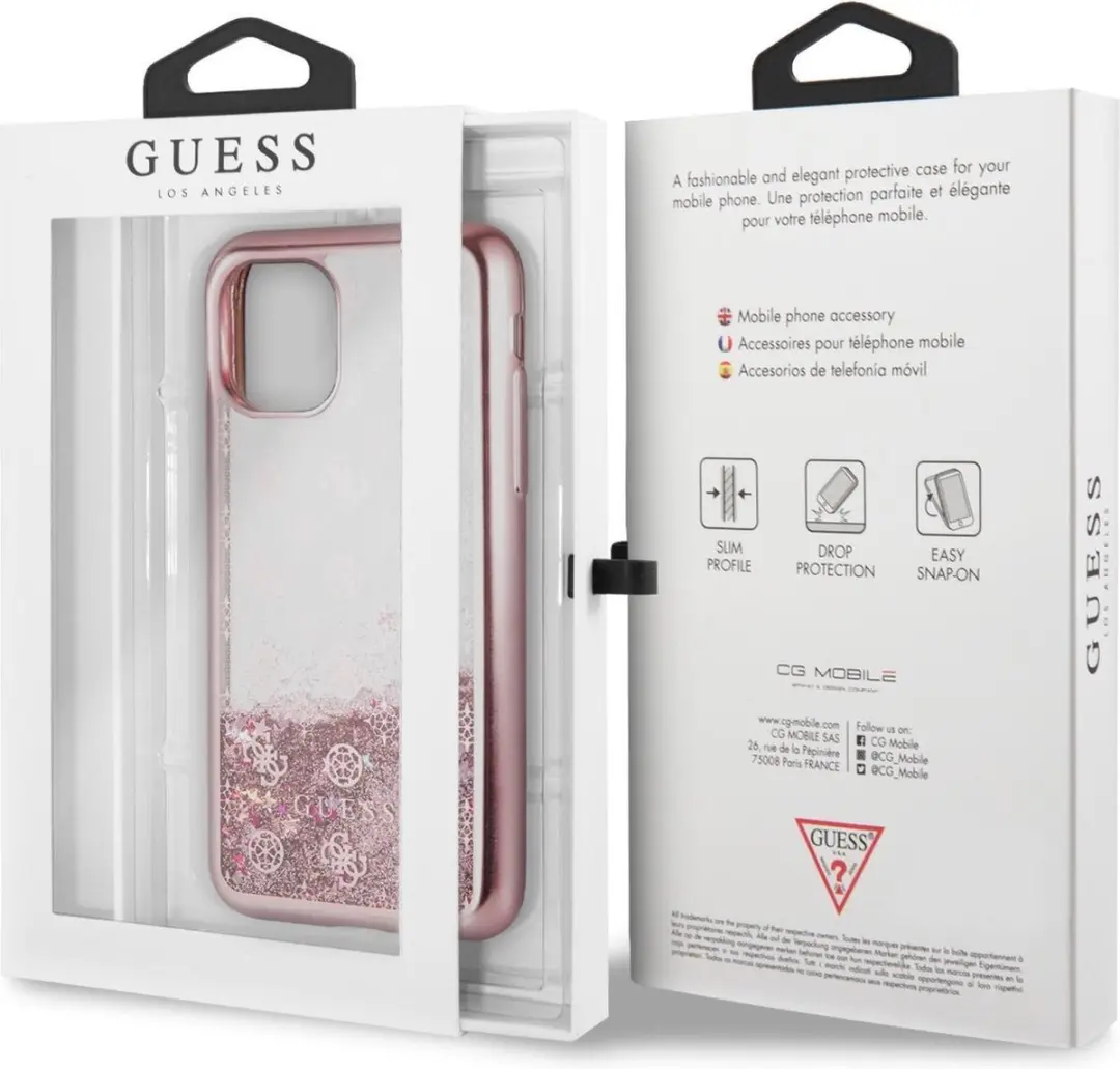Guess Rose Gold Hoesje iPhone 11 Pro Max - S212-1