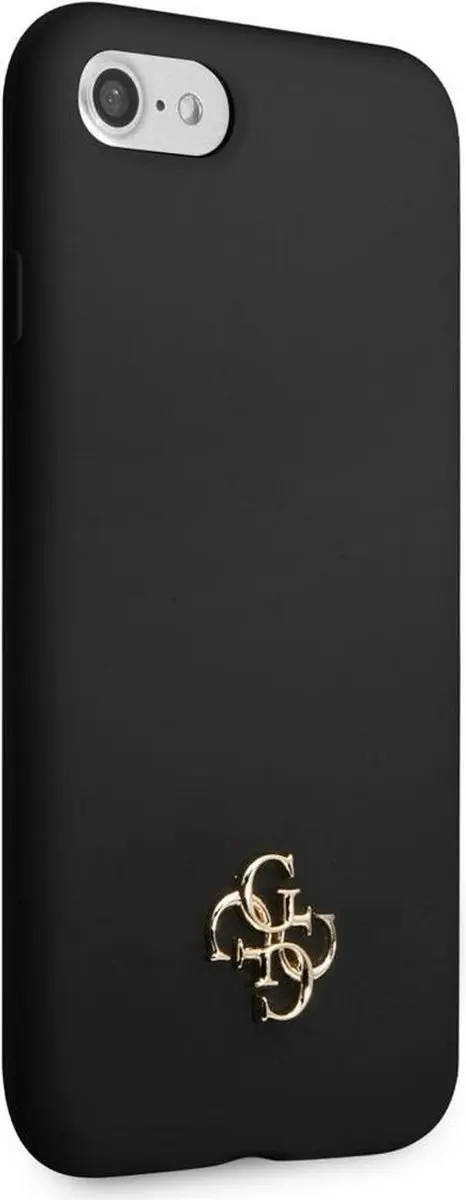 GUESS Silicone Back Case - iPhone 7/8/SE - Zwart