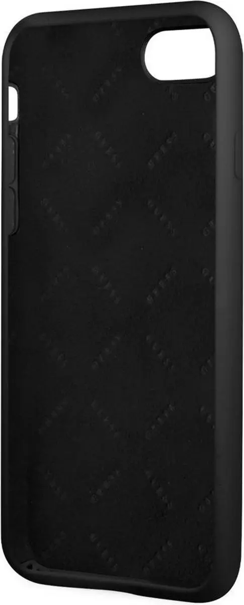 GUESS Silicone Back Case - iPhone 7/8/SE - Zwart
