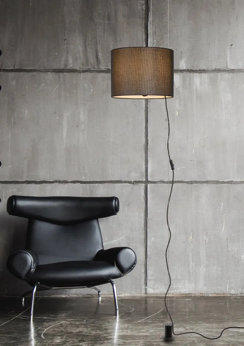 Lucide Saxen Hanglamp Ø36cm - E27 - Zwart