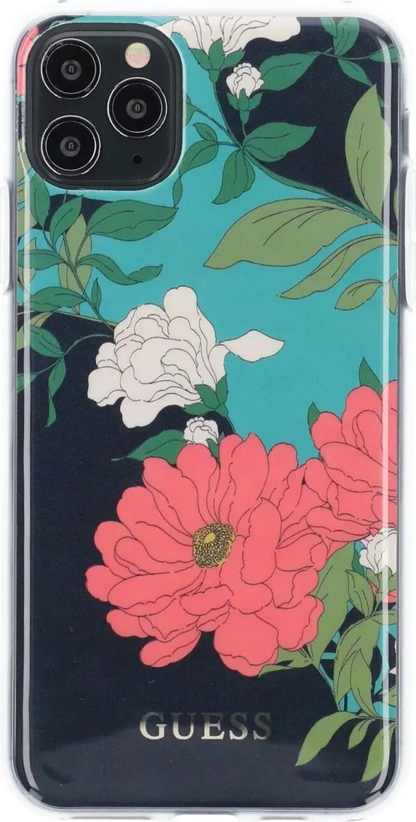 GUESS Shiny Flower Back Case - iPhone 11 Pro Max - S212-2 - Multicolour - afbeelding 6 van 6