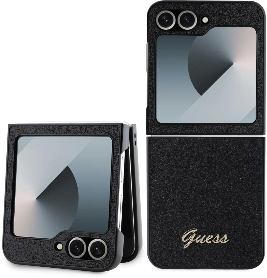 Guess Glitter Script Hoesje GUHCZF6HGGSHK