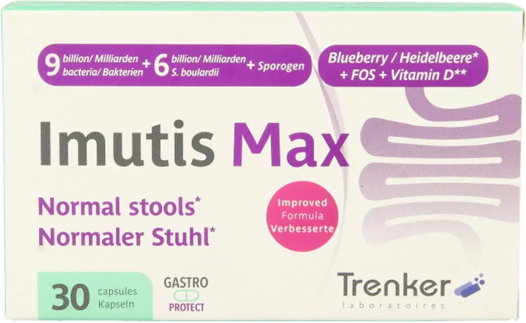 Trenker Imutis Max 30 Capsules - 30mg