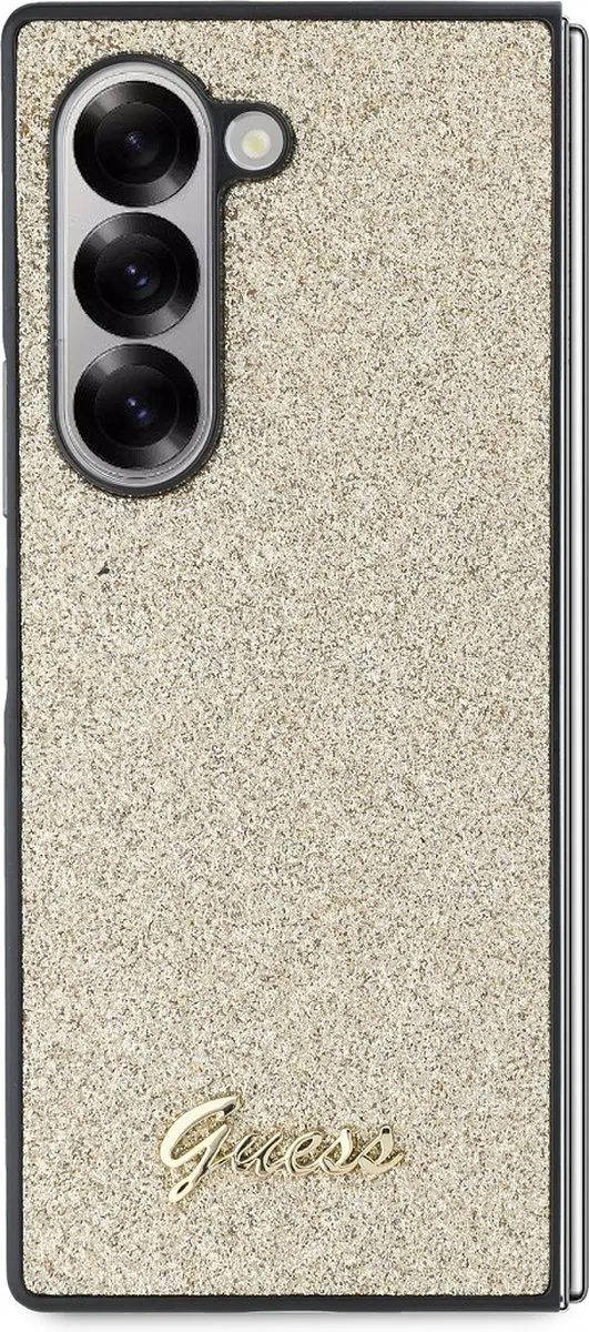 GUESS Beschermhoes Samsung Galaxy Z Fold 6 - Goud - GUHCZFD6HGGSHD