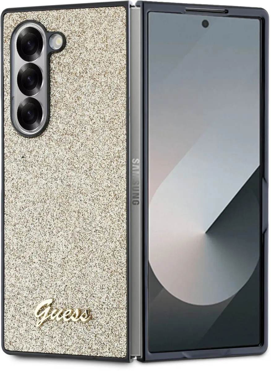 GUESS Beschermhoes Samsung Galaxy Z Fold 6 - Goud - GUHCZFD6HGGSHD
