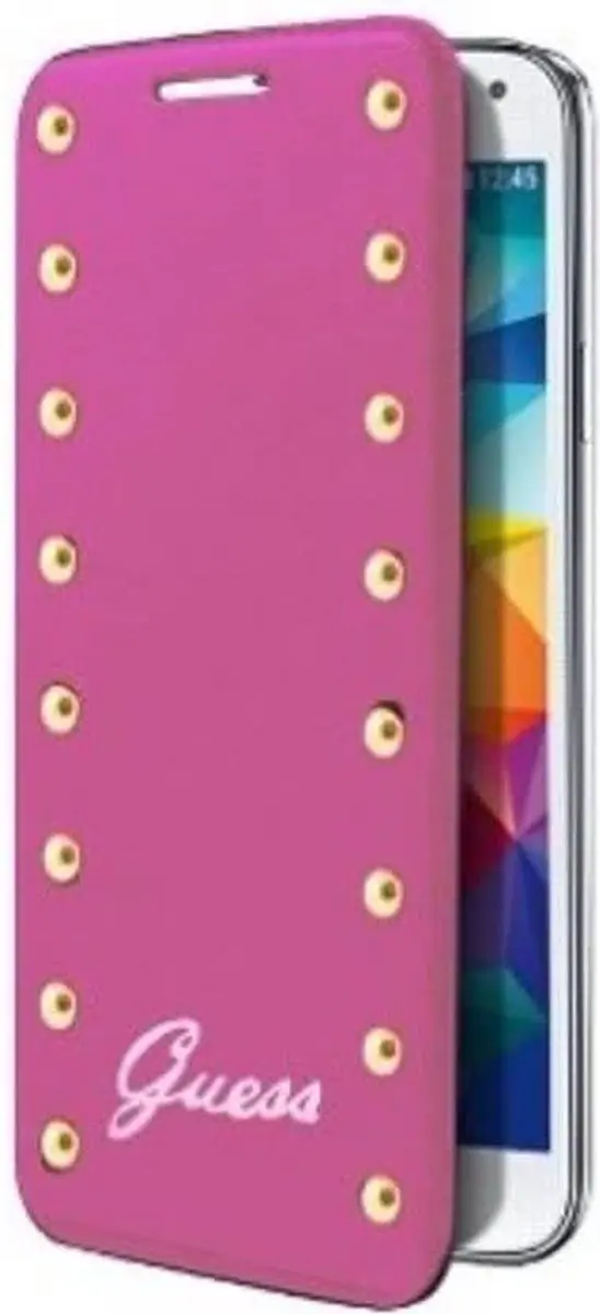 GUESS Galaxy S5 Studded Collection Hoesje - Roze - PCNL-Ntech43193