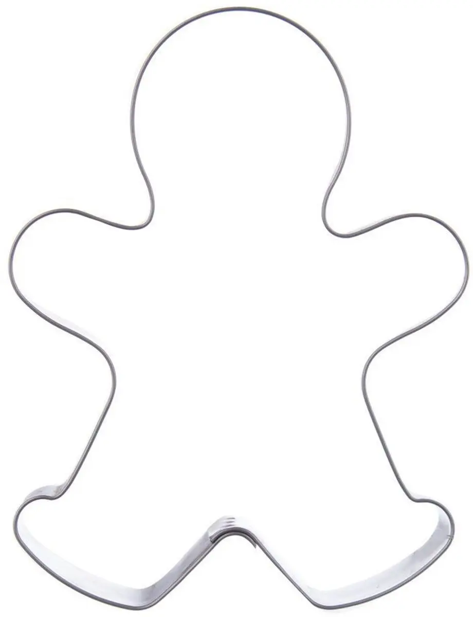 Orion Stalen Koekjesvorm Ludzik 10cm