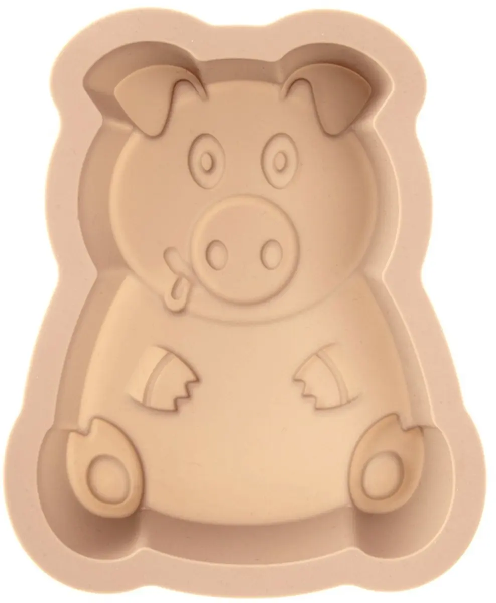 Orion Silicone Varkensvorm 18x14,5x4,5cm - Beige