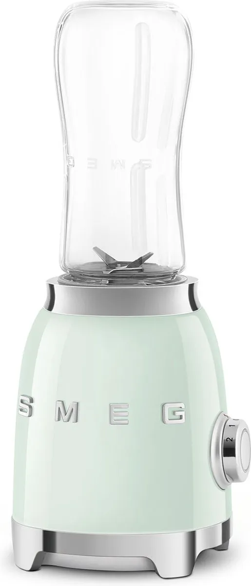 Smeg PBF01PGEU Personal Blender 300W - Watergroen - 2x 600ml