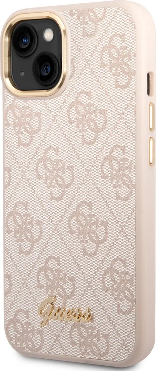 GUESS iPhone 14 Plus Hardcase - Roze - 3666339065331