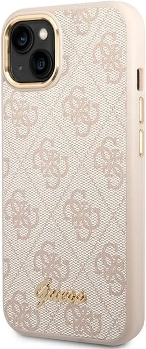 GUESS iPhone 14 Plus Hardcase - Roze - 3666339065331