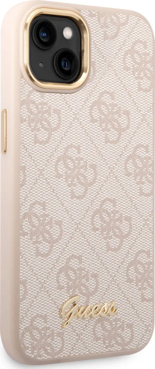 GUESS iPhone 14 Plus Hardcase - Roze - 3666339065331 - afbeelding 6 van 6