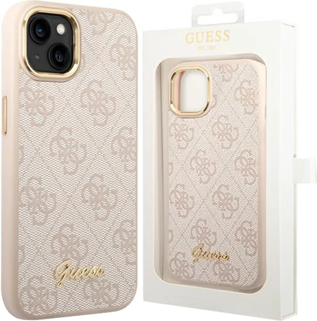 GUESS iPhone 14 Plus Hardcase - Roze - 3666339065331